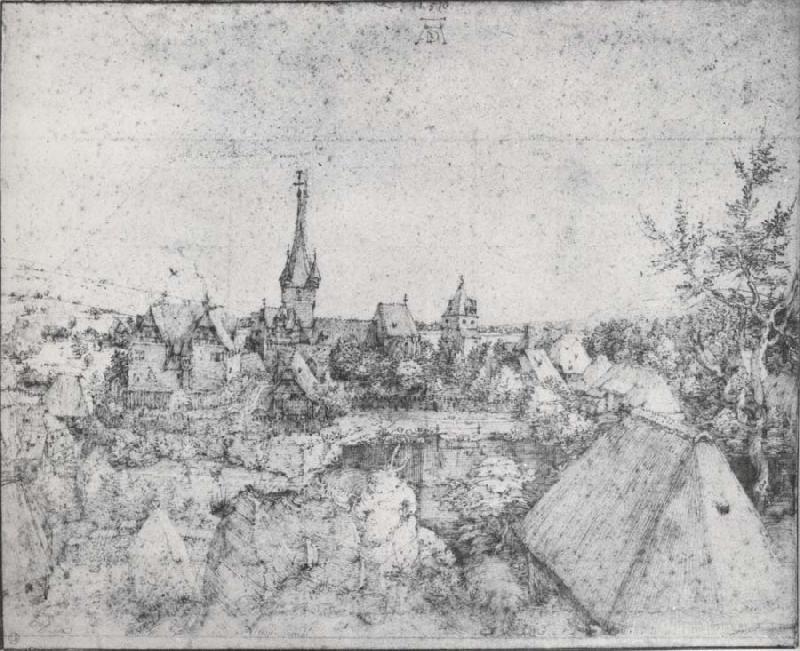 Albrecht Durer View of Heroldsberg